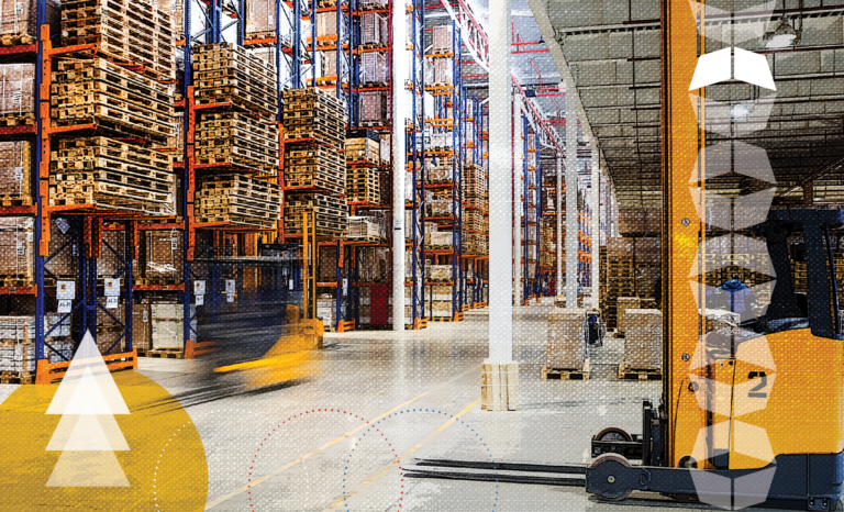 Interior of warehouse, representing whether buying, leasing, or outsourcing logistics is best