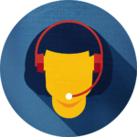 customer service worker icon