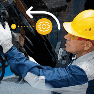 picture of warehouse worker handling equipment, representing the importance of MHE maintenance