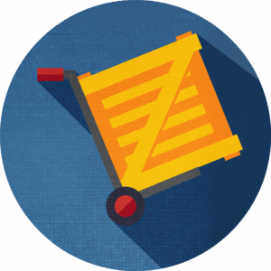 crate being moved on a dolly