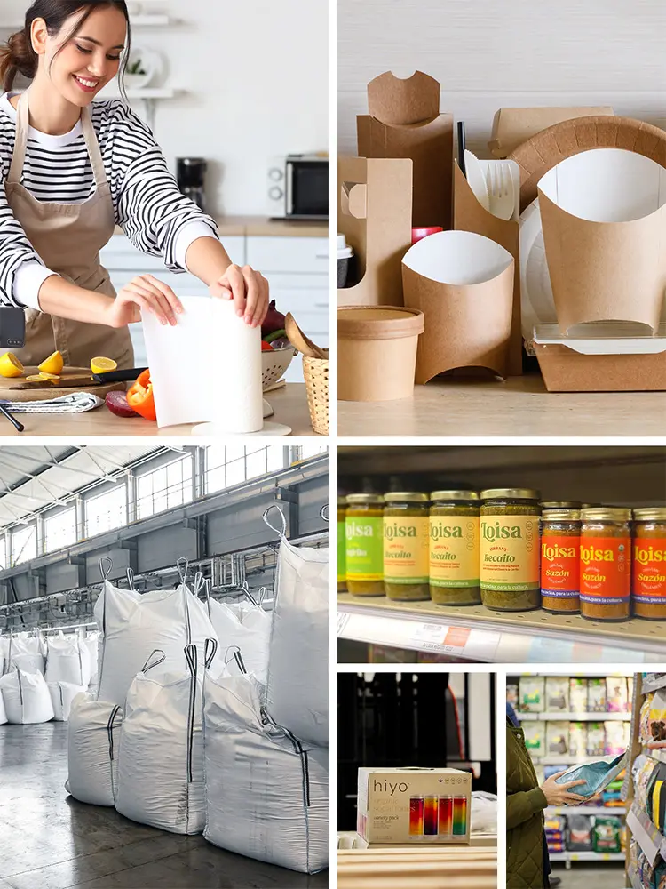 Food preparation and packaging supplies