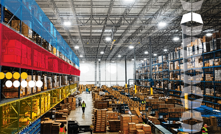 contract logistics warehouse and racking