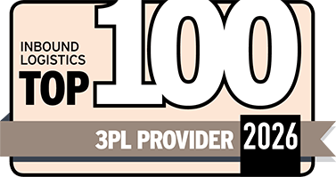 inbound logistics top 100 logistics provider 2026 badge