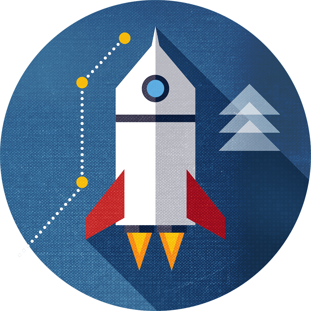 rocket ship icon
