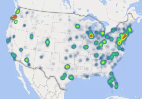 US map