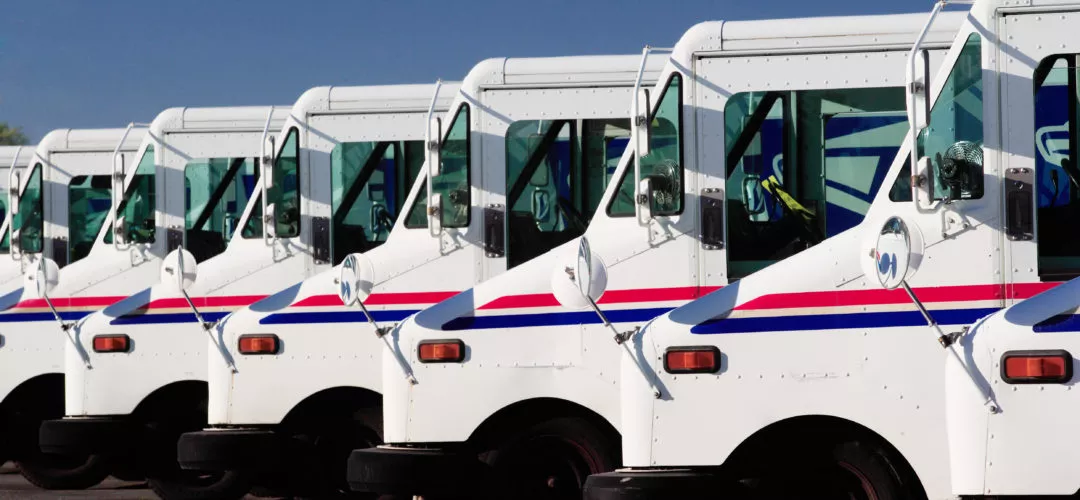US Post trucks