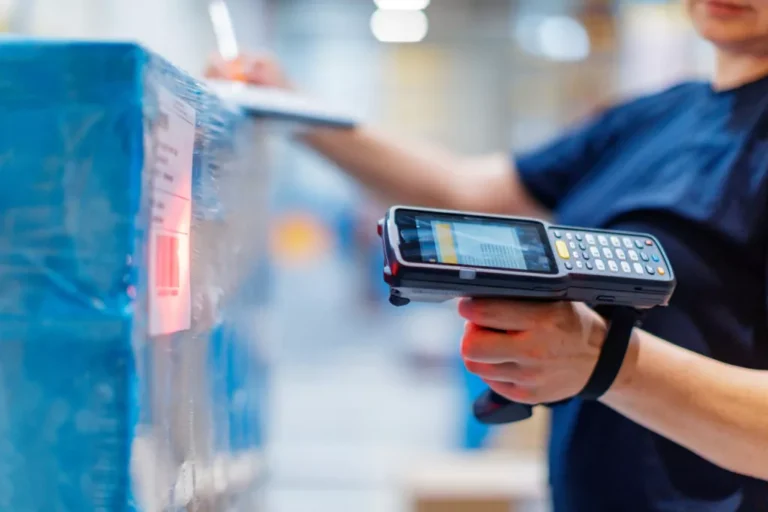 scanning product barcode for fulfillment