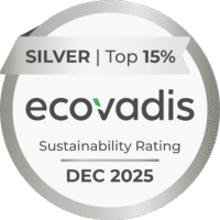 ecovadis sustainability silver rating medal