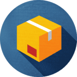 shipping box icon