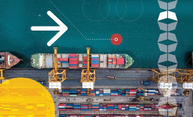 journey from port to warehouse