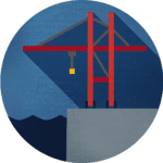industrial crane icon